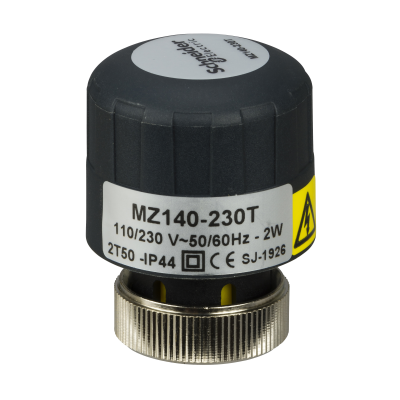 siłownik zaworu elektrotermiczny 140 N sterowanie on/off zasilanie 230 VAC MZ140-230T SCHNEIDER (MZ140-230T)