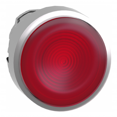 Harmony XB4 Przycisk płaski czerwony z samopowrotem LED metalowy karbowana bez oznaczenia ZB4BW343S SCHNEIDER (ZB4BW343S)