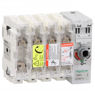 Podstawa bezpiecznikowa GS NFC 14x51 50A 4P GS2F4 SCHNEIDER (GS2F4)