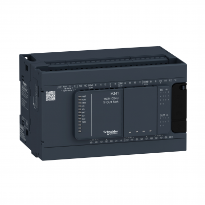 Sterownik M241-24I/O TR/Sink TM241C24U SCHNEIDER (TM241C24U)