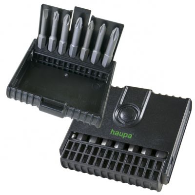  Zestaw bitów Bit-Box S długość 50mm 1/4cal7-sztuk 1022116 HAUPA (102216)