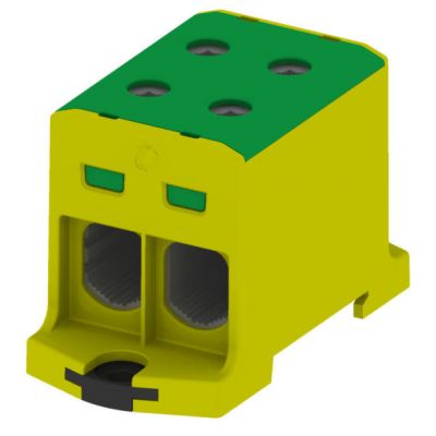 Złączka szynowa gwintowa rozgałęźna AL/CU MAA2095Y10 żółto-zielony SIMET (89735009)