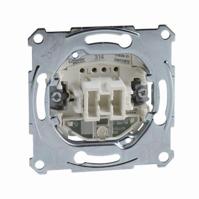 Merten mechanizm łącznika schodowego z sygnalizacją załączenia podtynkowy zaciski bezśrubowe MTN3106-0000 SCHNEIDER (MTN3106-0000)