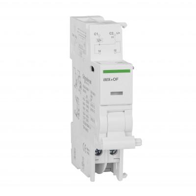 Wyzwalacz wzrostowy Acti9 ze stykiem iMX+OF-230/400 1CO 100-415 VAC 110-130 VDC A9A26946 SCHNEIDER (A9A26946)