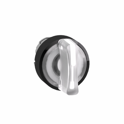 Harmony XB4 Przełącznik 3 położeniowy fi22 biały stabilny LED metalowy okrągły ZB4BK13137 SCHNEIDER (ZB4BK13137)