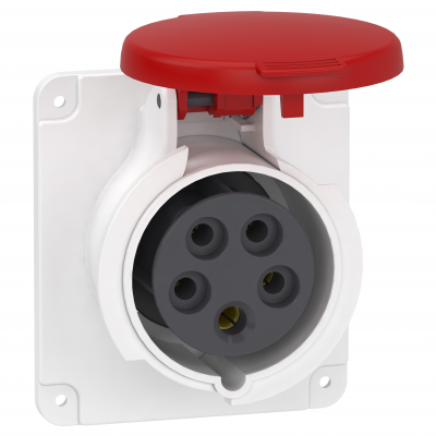 GNIAZDO 16A 3P-N-E 380-415V IP44 50-60HZ PKF16G435 SCHNEIDER (PKF16G435)