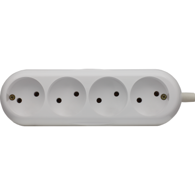 POWER ; Gniazdo rozbieralne czterokrotne  BIAŁY (430440)