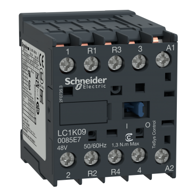 Stycznik mocy 9A 2Z 2R 48V AC 0Z 0R LC1K090085E7 SCHNEIDER (LC1K090085E7)
