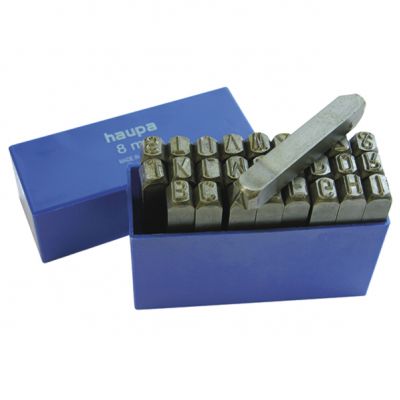 Litery do nabijania  3 mm A-Z 130208 HAUPA (130208)