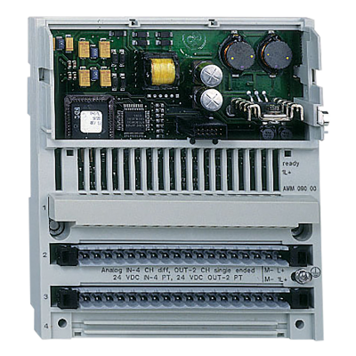 Modicon Momentum podstawa moduły wejść/wyjść 4 wejścia/2 wyjścia analogowe 4 wejścia/2 wyjścia cyfrowe 170AMM09000 SCHNEIDER (170AMM09000)