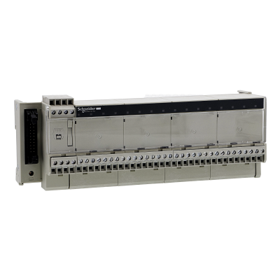 Modicon ABE7 podbaza do elektromechanicznych przekaźników 16 kanałów przekaźnik 10mm ABE7R16S212 SCHNEIDER (ABE7R16S212)