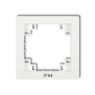 KARLIK Ramka pośrednia do łączników IP44, biały DRPH (DRPH)