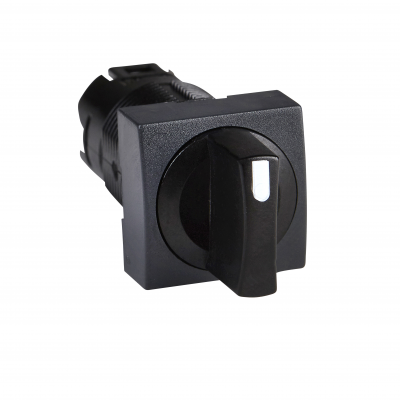 Harmony XB6 Przełącznik 2 położeniowy czarny stabilny kwadratowy ZB6CD28 SCHNEIDER (ZB6CD28)