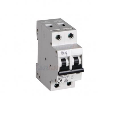 Wyłącznik nadprądowy 6kA 2P C50A KMB6-C50/2 32590 KANLUX (32590)