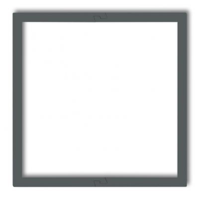KARLIK Ramka wypełniająca pojedyncza DECO grafitowy mat 28DRW-1 (28DRW-1)