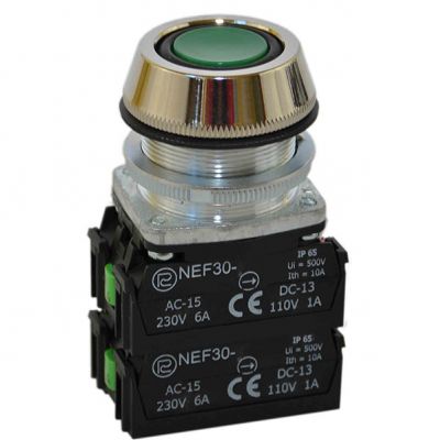 Przycisk NEF30-UK2XY/W3 zielony (W0-NEF30-UK 2XY/W3 Z)