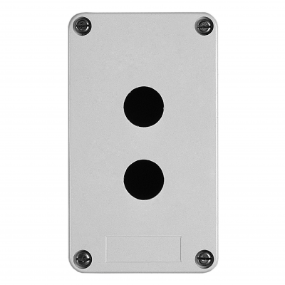 Harmony XAPS Pusta kaseta sterująca 2 otwory fi22 szara 85x146mm plastikowa XAPA1120 SCHNEIDER (XAPA1120)