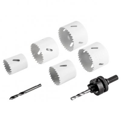 Otwornice bi-metalowe 38-64 mm, zestaw 7 szt, 60H964 GTX (60H964)