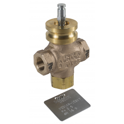 VG310R zawór regulacyjny 3-drogowy DN50 kvs 38 przyłącze 2 3/4 gwint zewnętrzny medium -20…150˚C PN16 VG310R-50B SCHNEIDER (VG310R-50B)