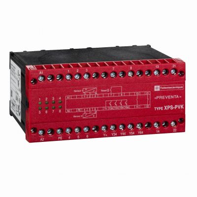 Moduł bezpieczeństwa Preventa do zaworu 115VAC XPSPVK3484 SCHNEIDER (XPSPVK3484)