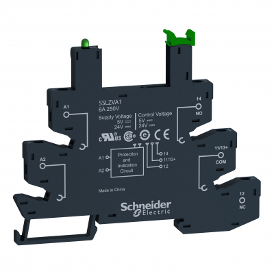 Harmony Relay Gniazdo SSL LED 5V DC 6A SSLZRA1 SCHNEIDER (SSLZRA1)