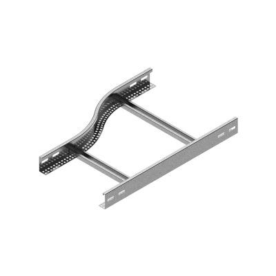 Redukcja drabinki lewa 300mm Grubość 2,00 mm 200x60 RDLC300/200H60 N 468430 BAKS (468430)