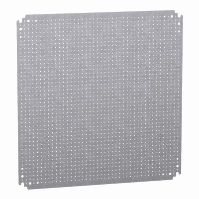 Spacial Płyta montażowa mikroperforowana do obudów wiszących 600x 600mm NSYMF66 SCHNEIDER (NSYMF66)