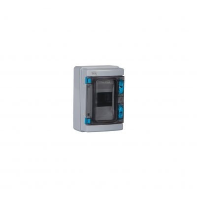 KDB-IP65-S04T Rozdzielnica natynkowa hermetyczna 1x4 plastikowa IP65 38450 KANLUX (38450)