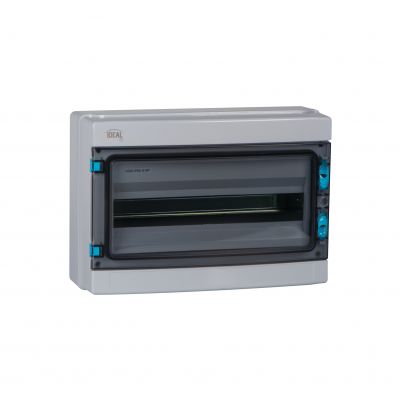 KDB-IP65-S18T Rozdzielnica natynkowa hermetyczna 1x18 plastikowa IP65 38453 KANLUX (38453)