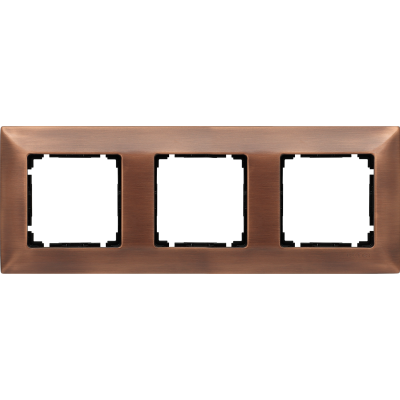 VENA EXCLUSIVE METAL Ramka 3x miedź rustykalna (5133283)