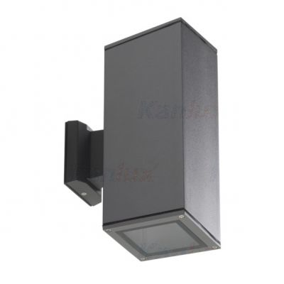 Oprawa elewacyjna LART EL-260-GR 2xE27 Antracyt IP54 29833 KANLUX (29833)