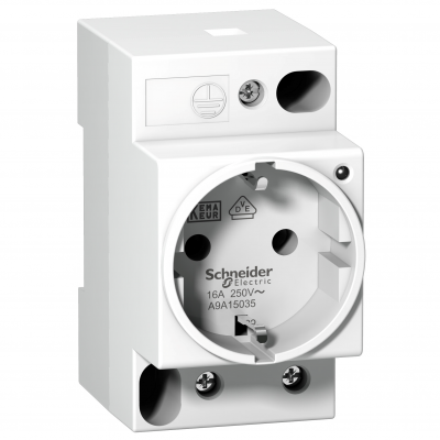 Gniazdo modułowe Acti9 iPC-DE-I z lampką A9A15035 SCHNEIDER (A9A15035)