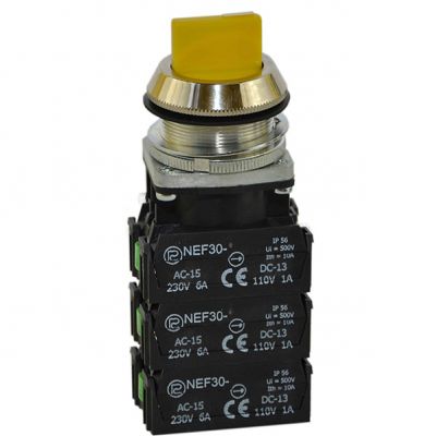 Przycisk NEF30-TPc3X3Y/W3 żółty (W0-NEF30-TPC 3X3Y/W3 G)