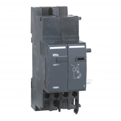 Wyzwalacz zanikowy z dodatkowym zasilaniem Acti9 NG125 MNx-NG125 220-240 VAC 19061 SCHNEIDER (19061)