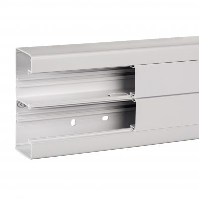 Optiline 45 kanał elektroinstalacyjny 140x55mm PVC biel polarna długość 1m ISM10300P SCHNEIDER (ISM10300P)