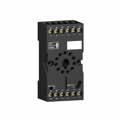 Zelio Relay Gniazdo przekaźnika 12A 250V AC RUZSC2M SCHNEIDER (RUZSC2M)