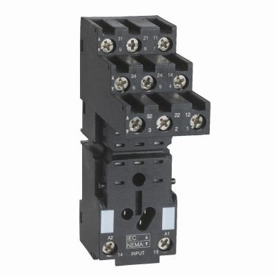 Zelio Relay Gniazdo RXZ do przekaźnika RXM3 3C/O 12A 250V RXZE2S111M SCHNEIDER (RXZE2S111M)