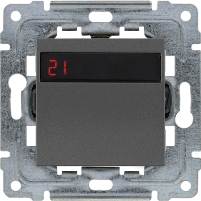 TERMOSTAT Regulator temperatury elektroniczny GRAFIT (4560815)