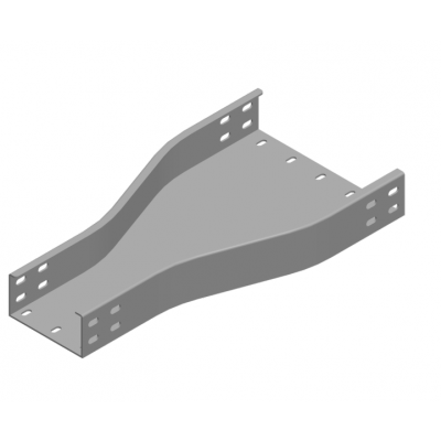 Redukcja symetryczna 200mm Grubość 2,00 mm 100x50 RKZC200/100H50 352520 BAKS (352520)