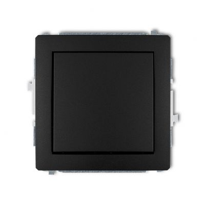 KARLIK DECO Łącznik schodowy bez piktogramu czarny mat 12DWP-3.1 (12DWP-3.1)