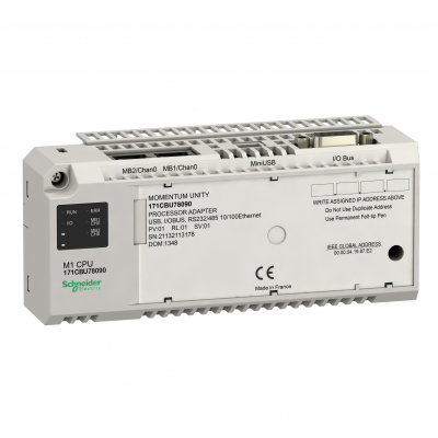 Modicon Momentum procesor Unity M1 RS232/485 USB magistrala I/O 171CBU78090 SCHNEIDER (171CBU78090)