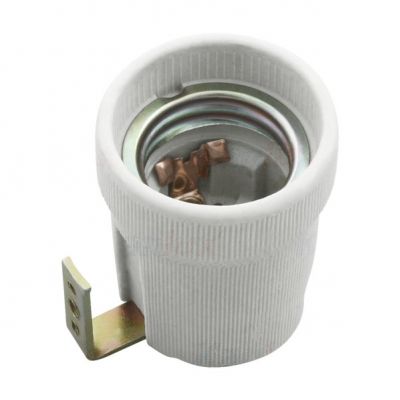 Oprawka E27 ceramiczna HLDR-E27-F 02161 KANLUX (2161)