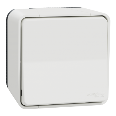 Mureva łącznik natynkowy IP55 uniwersalny biały MUR39021 SCHNEIDER (MUR39021)