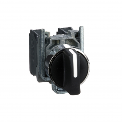 Harmony XB4 Przełącznik 3 położeniowy czarny metalowy XB4BD53 SCHNEIDER (XB4BD53)