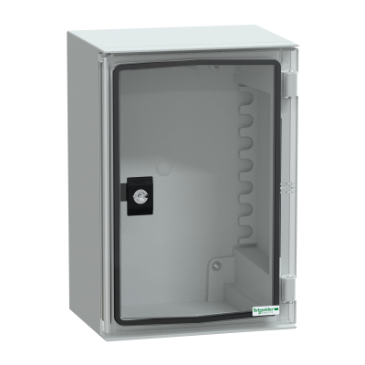 Thalassa Obudowa wisząca PLM ABS Poliwęglan z drzwiami transparentnymi IP66 310x215x160 mm NSYPLM32TG SCHNEIDER (NSYPLM32TG)