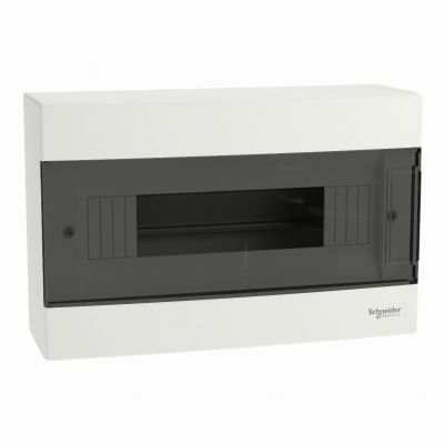 Rozdzielnica natynkowa Easy9 EU IP40 EZ9EU-1-12-NT-T drzwi transparentne 1x12 EZ9EUC112 SCHNEIDER (EZ9EUC112)