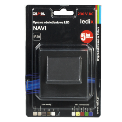 OPRAWA LED NAVI PT 230V AC CZN BIAŁA CIEPŁA TYP: 11-221-62 LED11122162 ZAMEL (LED11122162-WPL)