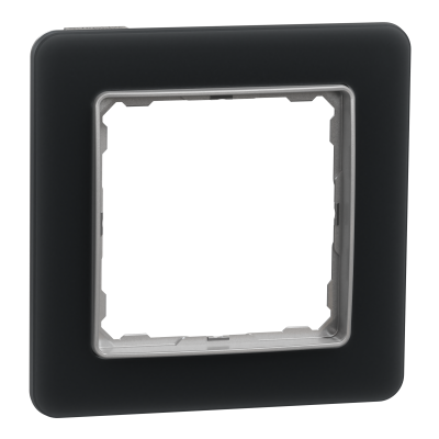 Sedna Design & Elements Ramka pojedyncza szkło przydymione efekt szkła SDD362801 SCHNEIDER (SDD362801)