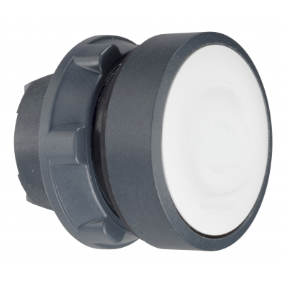 Harmony XB5 Przycisk płaski z samopowrotem LED BA9a biała plastikowa ZB5AW31 SCHNEIDER (ZB5AW31)