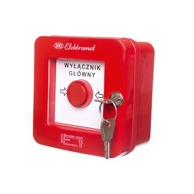 Wyłącznik alarmowy n/t WGZ-2s 921491 ELEKTROMET (921491)